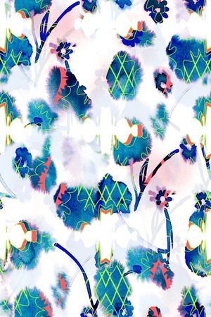 抽象印花华亿平台图片