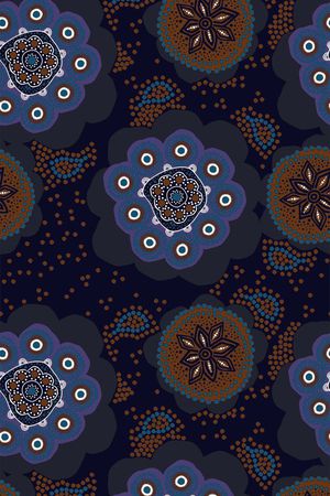 复古印花华亿平台图片