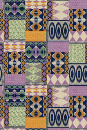 复古格子印花华亿平台图片