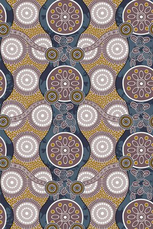 复古印花华亿平台图片