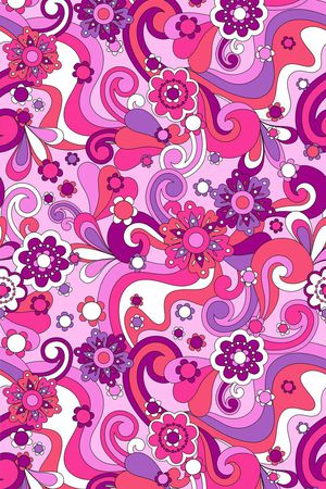 抽象花印花华亿平台图片