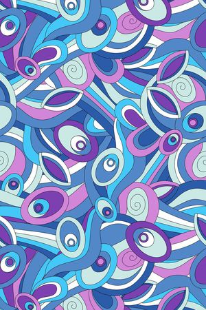 抽象线条印花华亿平台图片