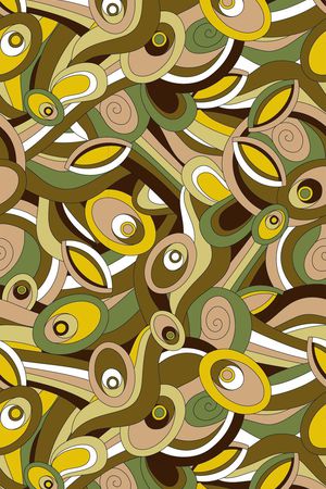 抽象线条印花华亿平台图片