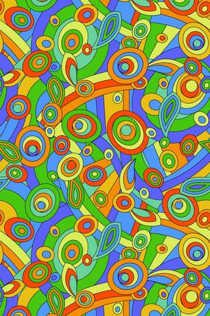 抽象印花华亿平台图片