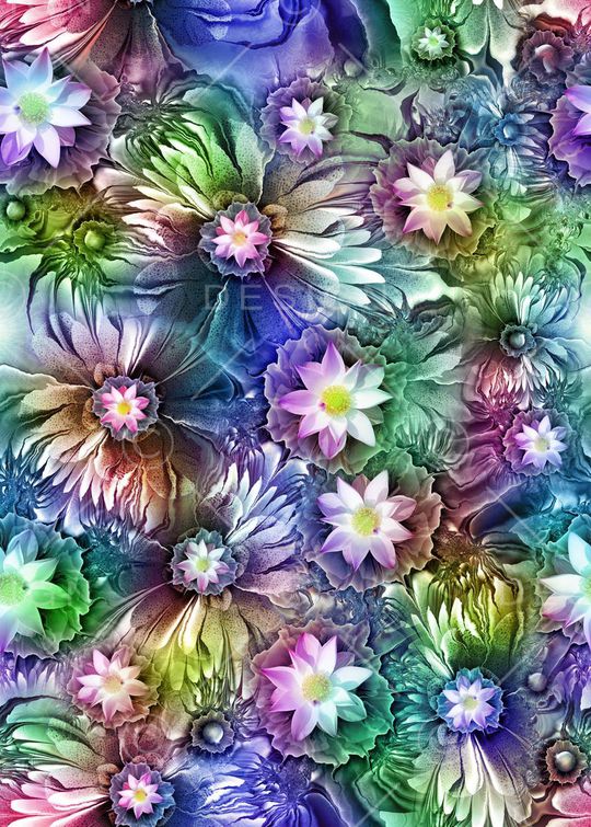 抽象印花华亿平台图片