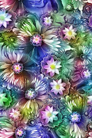 抽象印花华亿平台图片