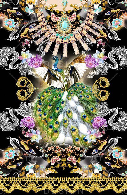 时尚印花华亿平台图片