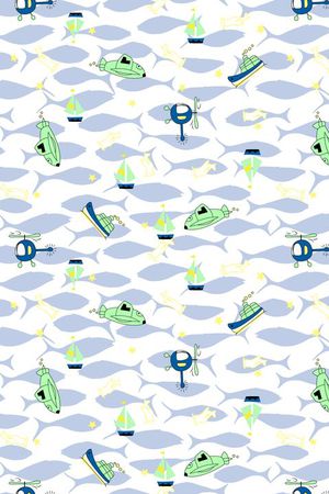 小清新印花华亿平台图片