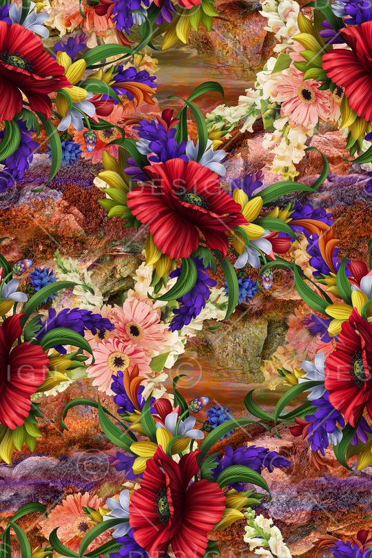 流行风格印花华亿平台图片