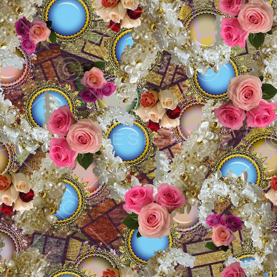 流行风格印花华亿平台图片