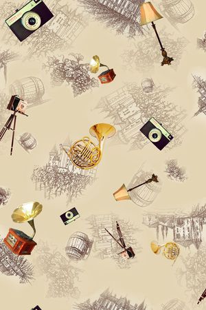 照相机印花华亿平台图片