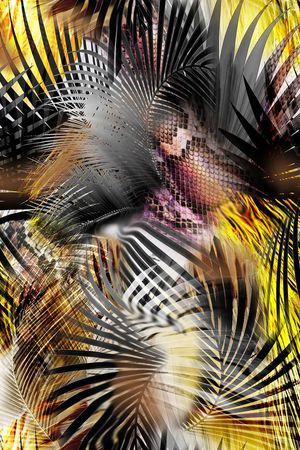 棕榈印花华亿平台图片