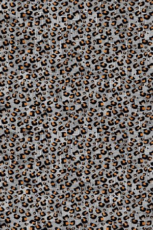 豹纹印花华亿平台图片