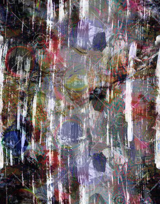 抽象印花华亿平台图片