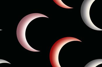 几何云纹印花华亿平台图片