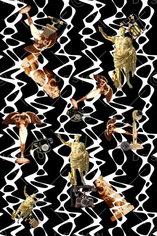 文艺复兴印花华亿平台图片