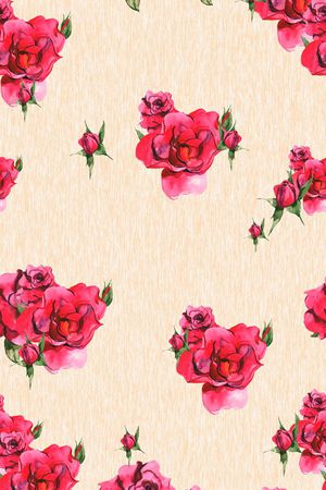 玫瑰印花华亿平台图片