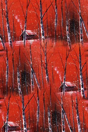 风景印花华亿平台图片