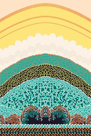 田园风印花华亿平台图片