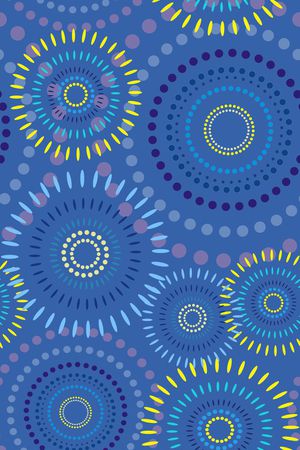 几何图案印花华亿平台图片