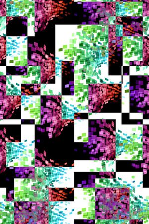 格子印花华亿平台图片