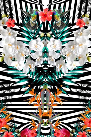 热带印花华亿平台图片