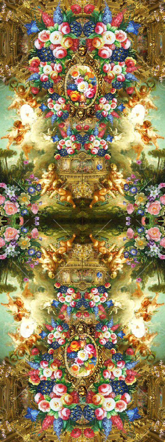 欧式印花华亿平台图片