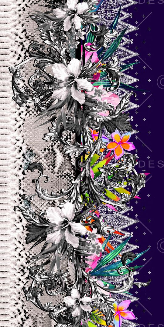 混搭印花华亿平台图片