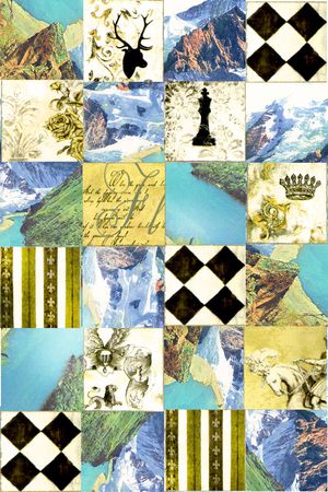 欧式印花华亿平台图片