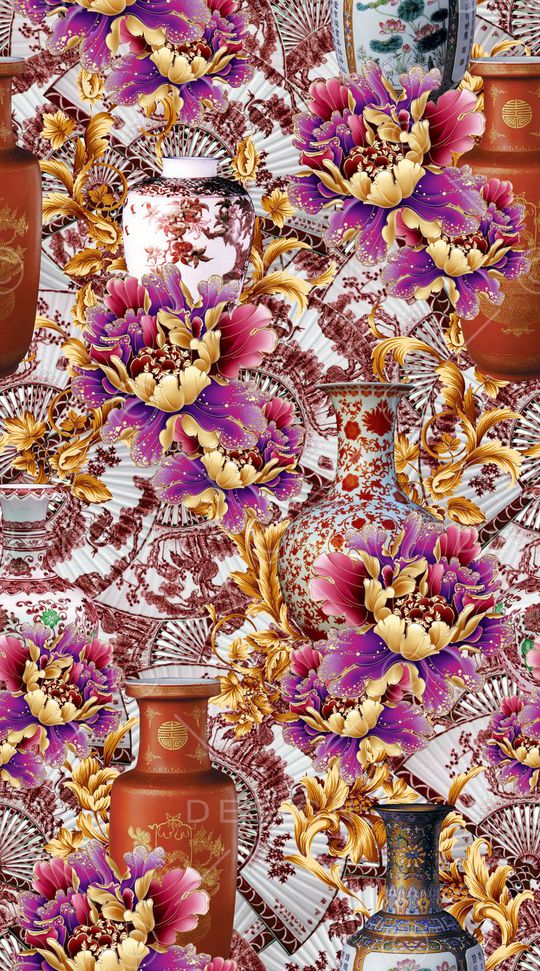 民族风印花华亿平台图片