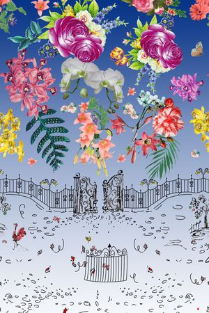 民族风印花华亿平台图片