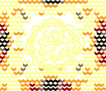 方块印花华亿平台图片