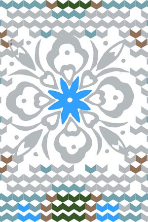 黄色印花华亿平台图片