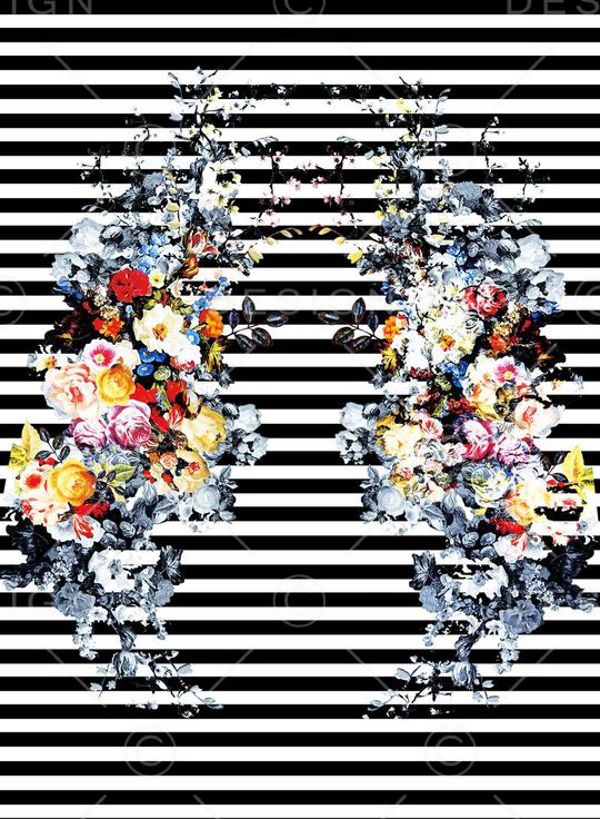 格子花印花华亿平台图片