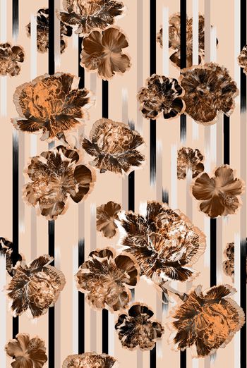 388133-满版条纹花卉设计