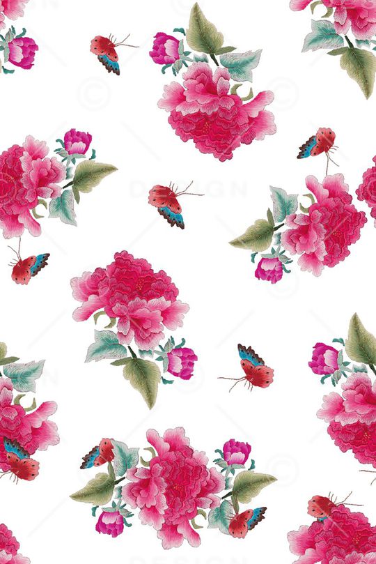 复古印花华亿平台图片