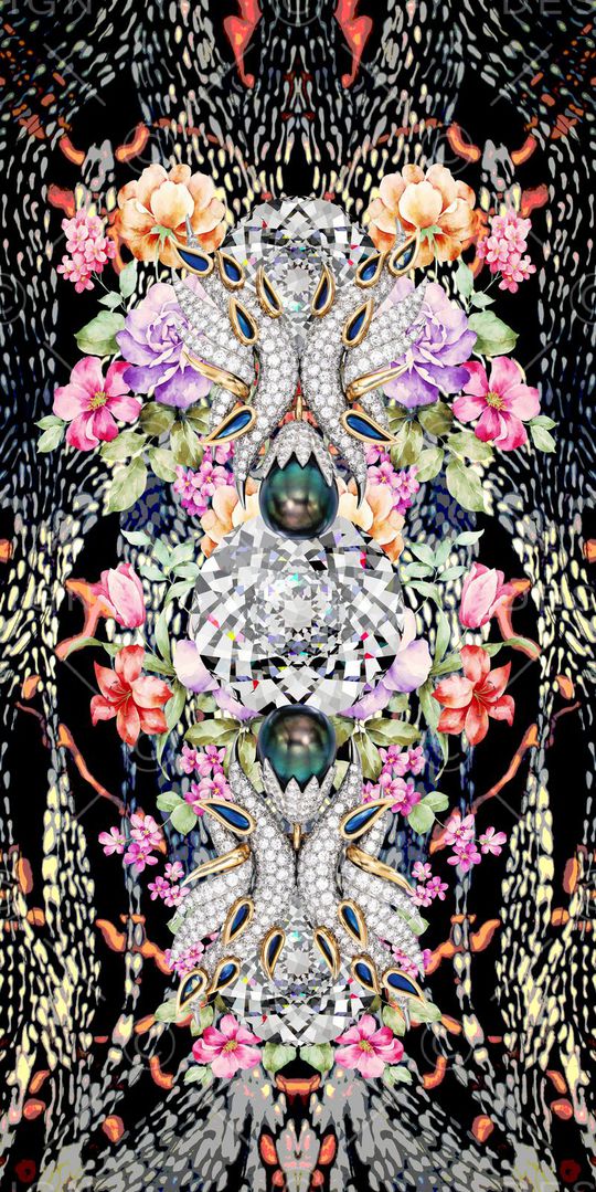 豹纹印花华亿平台图片