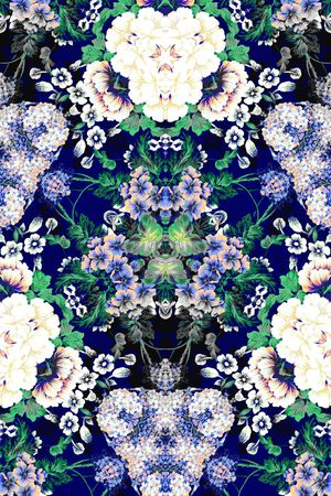 复古印花华亿平台图片