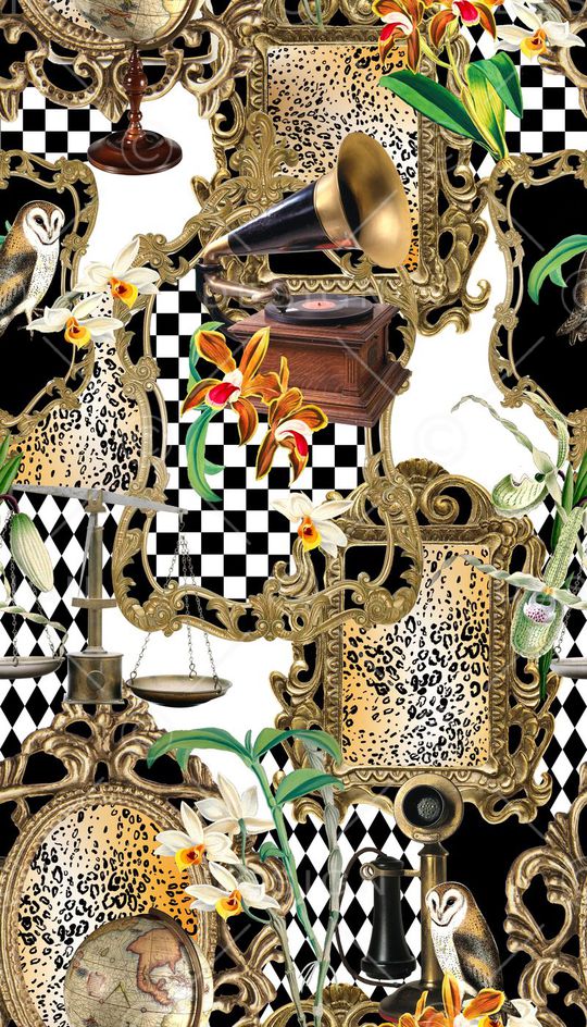 欧式印花华亿平台图片