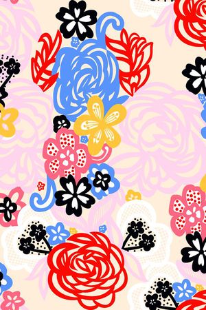 抽象印花华亿平台图片