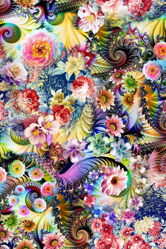 螺旋花印花华亿平台图片