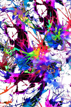 抽象印花华亿平台图片