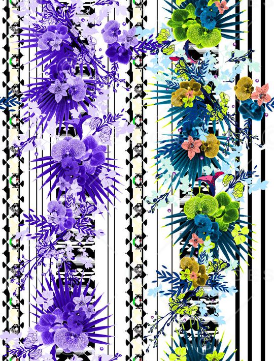 时尚印花华亿平台图片