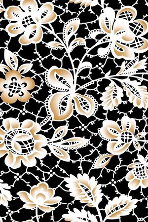 蕾丝印花华亿平台图片