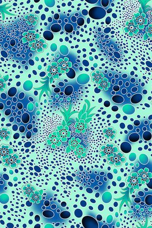 自然风印花华亿平台图片