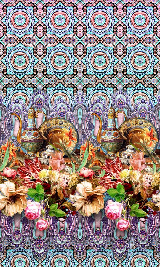 时尚印花华亿平台图片