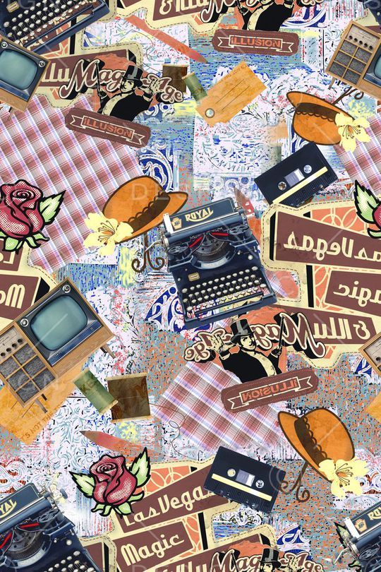 欧式印花华亿平台图片