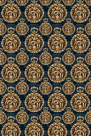 复古印花华亿平台图片