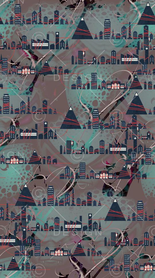 流行印花华亿平台图片