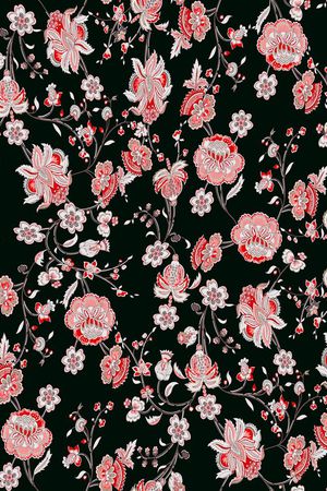 中国风印花华亿平台图片